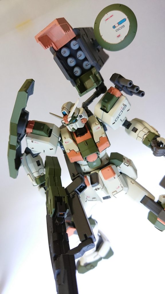 バスターガンダムレオパルド–5枚目/制作者:あまざけ