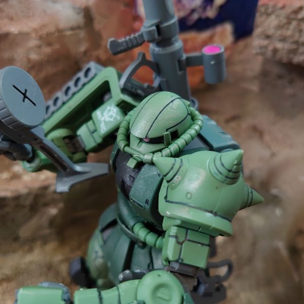 kgym0 Jr. ザクⅡ「地上に降り立つ」