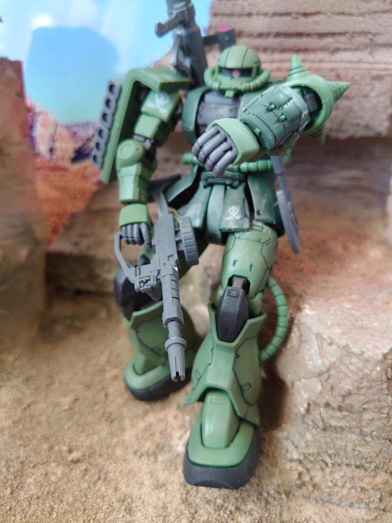 kgym0 Jr. ザクⅡ「地上に降り立つ」–4枚目/制作者：kgym0