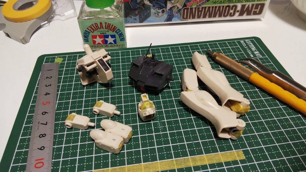 久しぶりのマスキングw