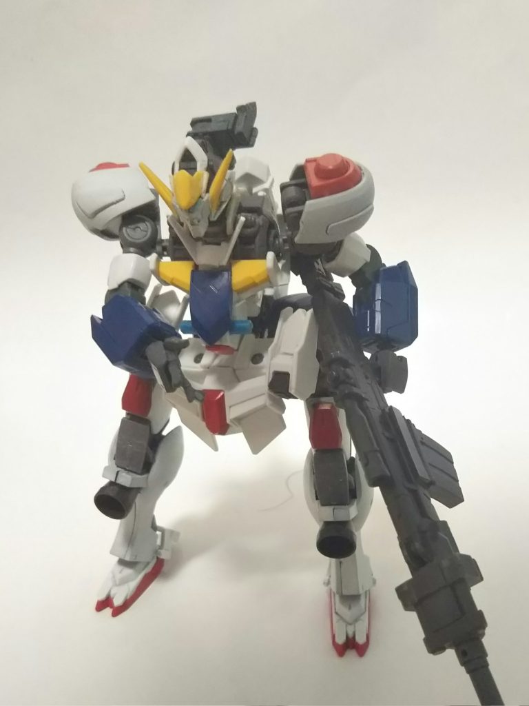 武装はスナイパーライフルのみ
武装はキャンペーンパーツのライフルとイージーアームズのやつを合わせました