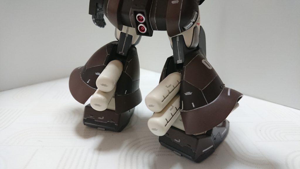 足のパネルラインは苦労しました