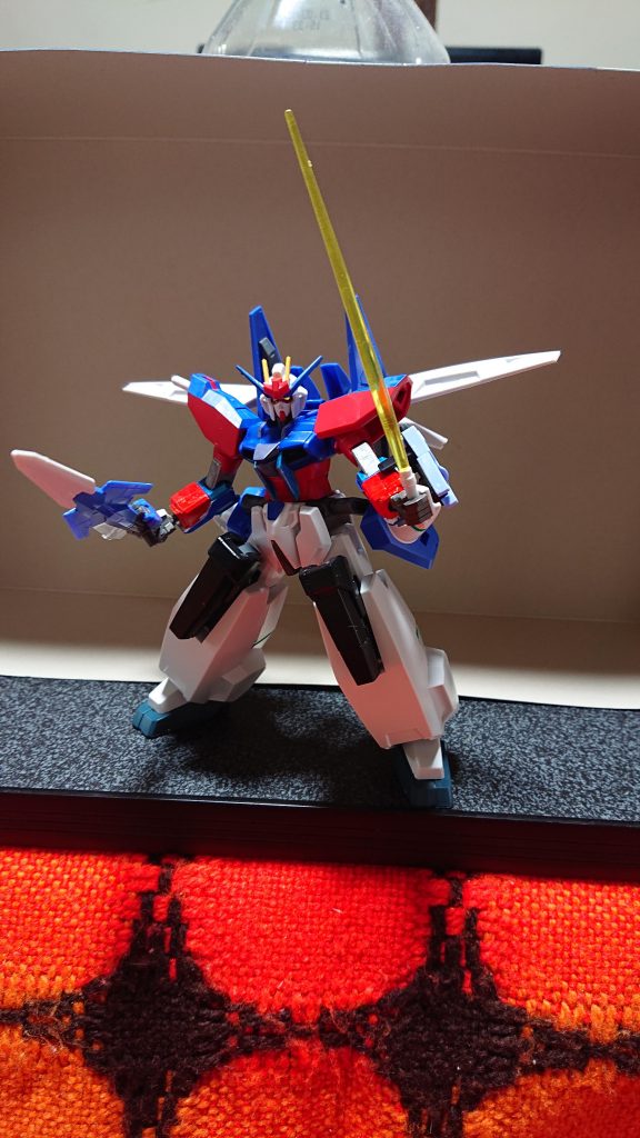 GNソードとGNビームサーベルの二刀流