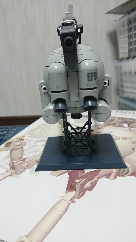 パーツ数も少なく、１日で完成できた唯一のMG。量産機マニアにはオススメで、マスターグレードに珍しく複数買いが容易である。