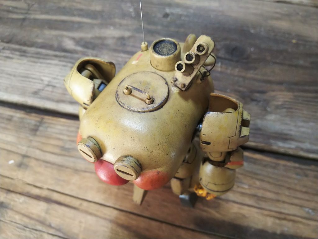 ハッチやらスモークディスチャージャー等、頑張ってディテールアップしました！