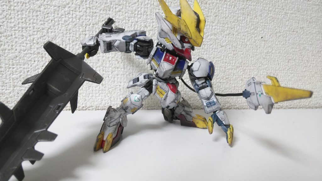 当たり前だけど、HGのようにはいかないね。