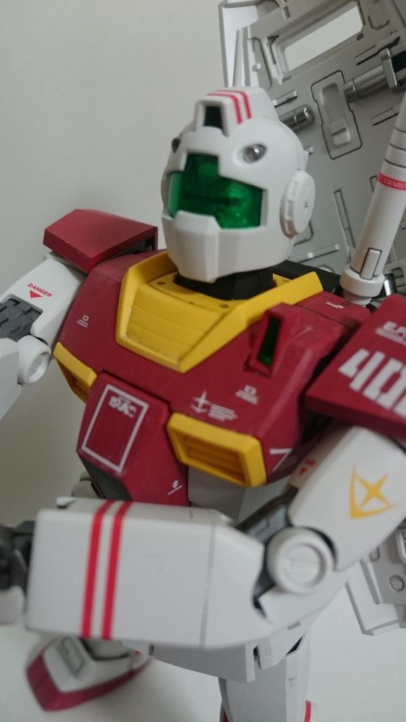 今回、デカールをちゃんと貼れた気がします。