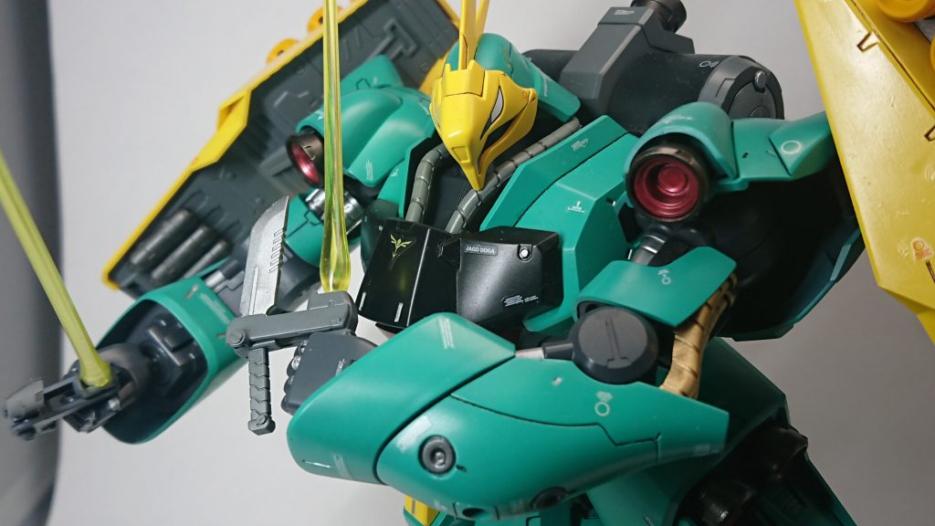 アクションポーズその6
ビームサーベル二刀流。