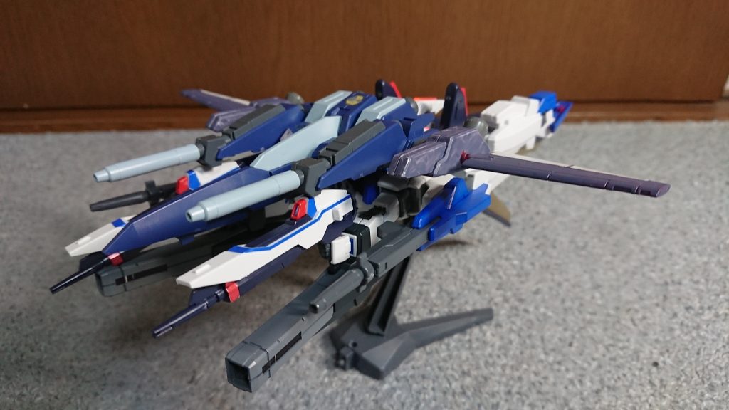 変形方法は基本的にダブルバレット準拠でBWSを上半身に覆い被さるように動かします