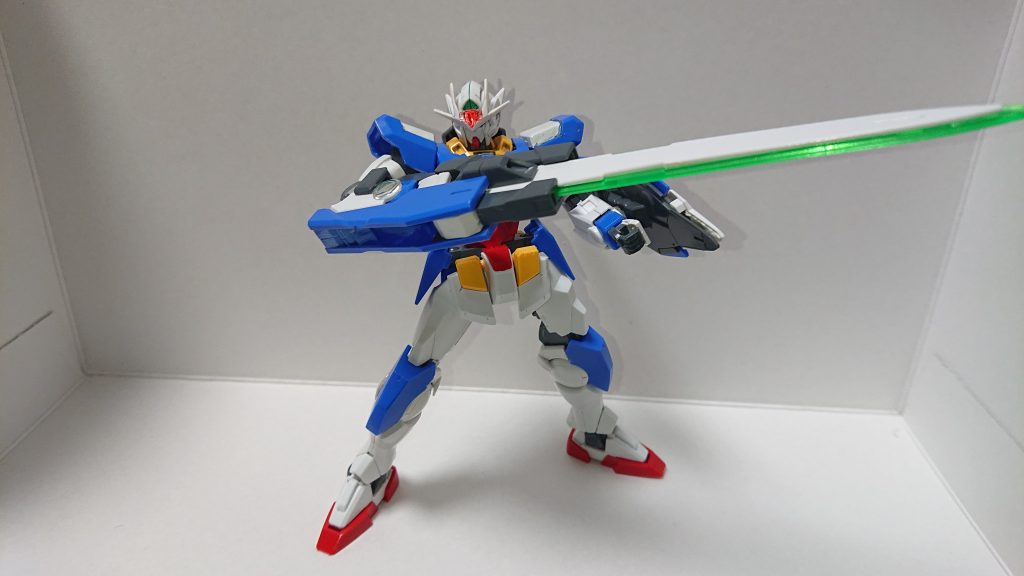 装備はシンプルにGNソードⅢ
色々武装を考えたけどこれが一番しっくりでした