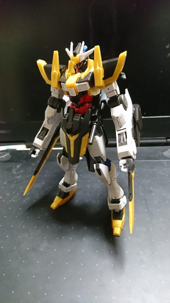 シャイニーガンダムが果南のはじけるパワー身体能力(？ についていけなってしまった為

果南が自分のパワーを最大限に発揮できるようみんなでアイデアを出しあい作り上げた機体。