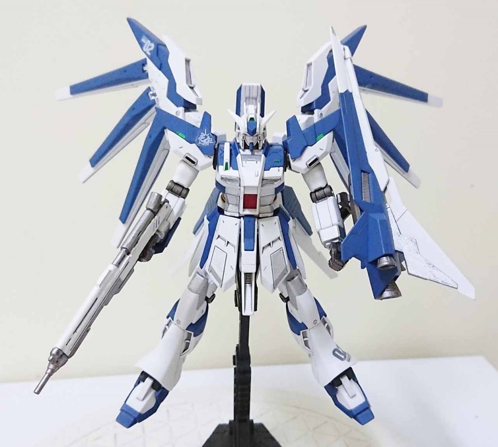 HGBF Hi-ν GUNDAM VRABE かっこよかったのでつい作ってしまった！–2枚目/制作者：isaru