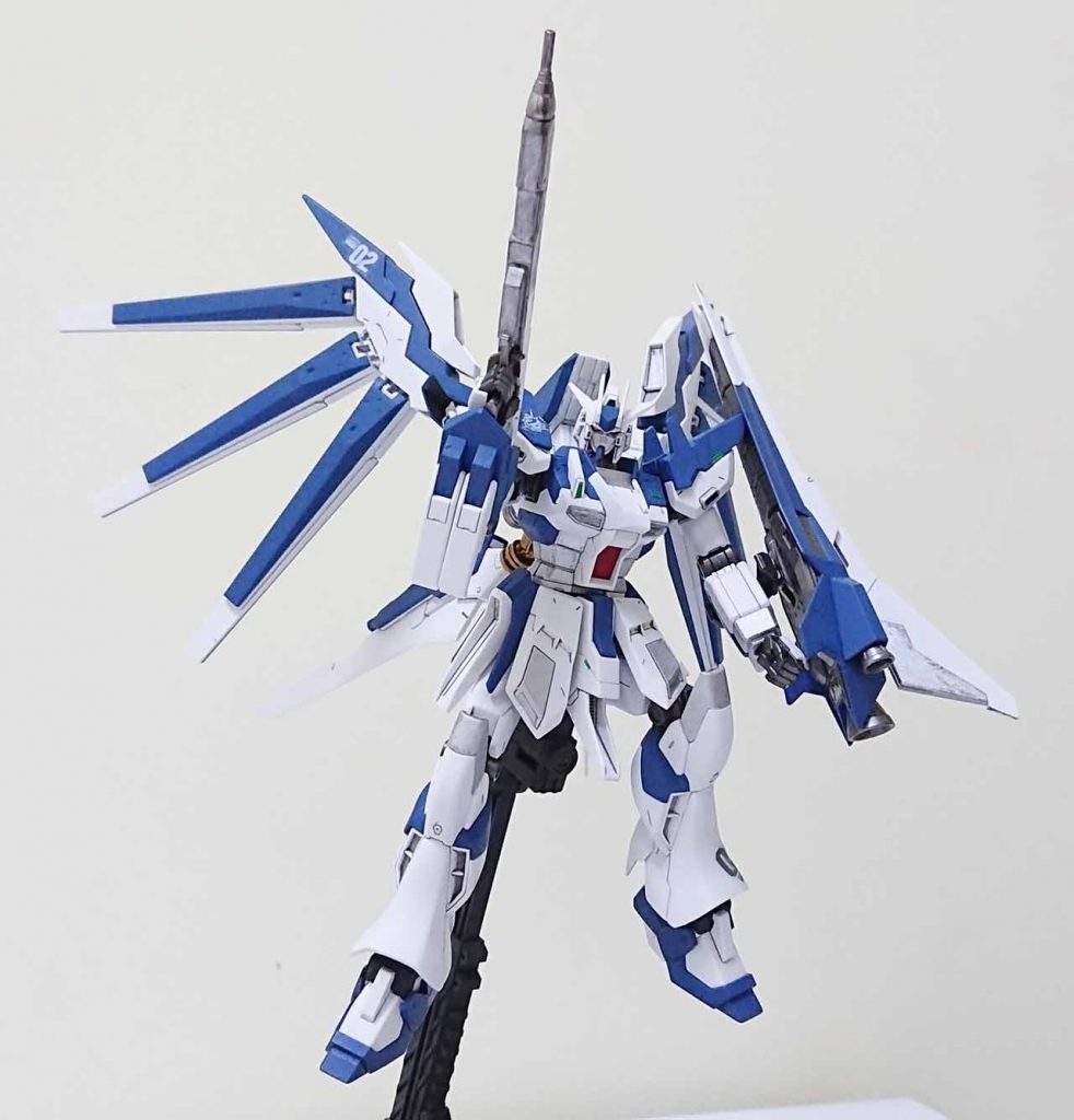 HGBF Hi-ν GUNDAM VRABE かっこよかったのでつい作ってしまった！–3枚目/制作者：isaru