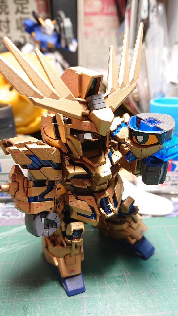 顔を外すと聖闘士星矢のゴールドクロスぽい?かな??