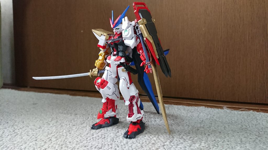 ふるばーにーあーんユニットを変形合体させてアストレイふるばーにーあーんになります