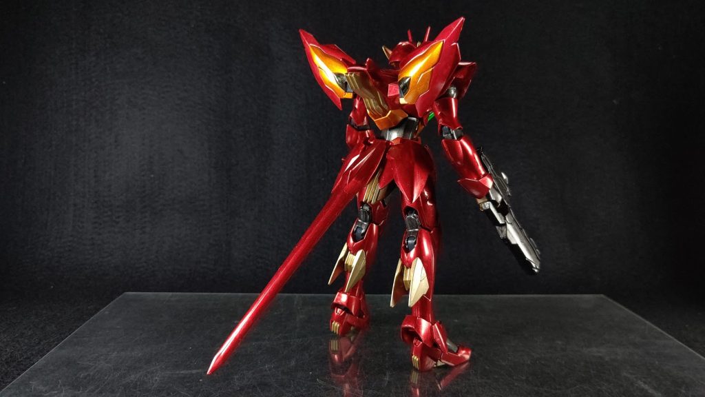 You Tubeのエヴァ無料配信を観ながら組んでいたので
ちょっとカラーリングで弐号機に見えてきたり‥‥