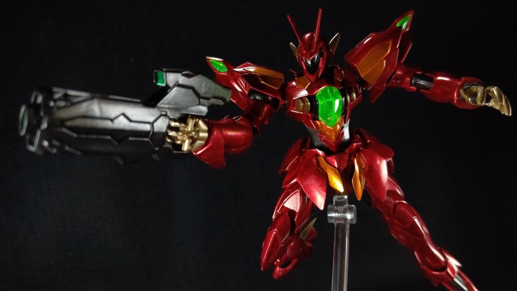 アクションポーズ①
AGEで一番好きなヴェイガン機はクロノスなのにキットがAGしかないという
しかもそのキットもプレ値になっていて改造すらできない
ビルド系でなんか出ないかなぁ~