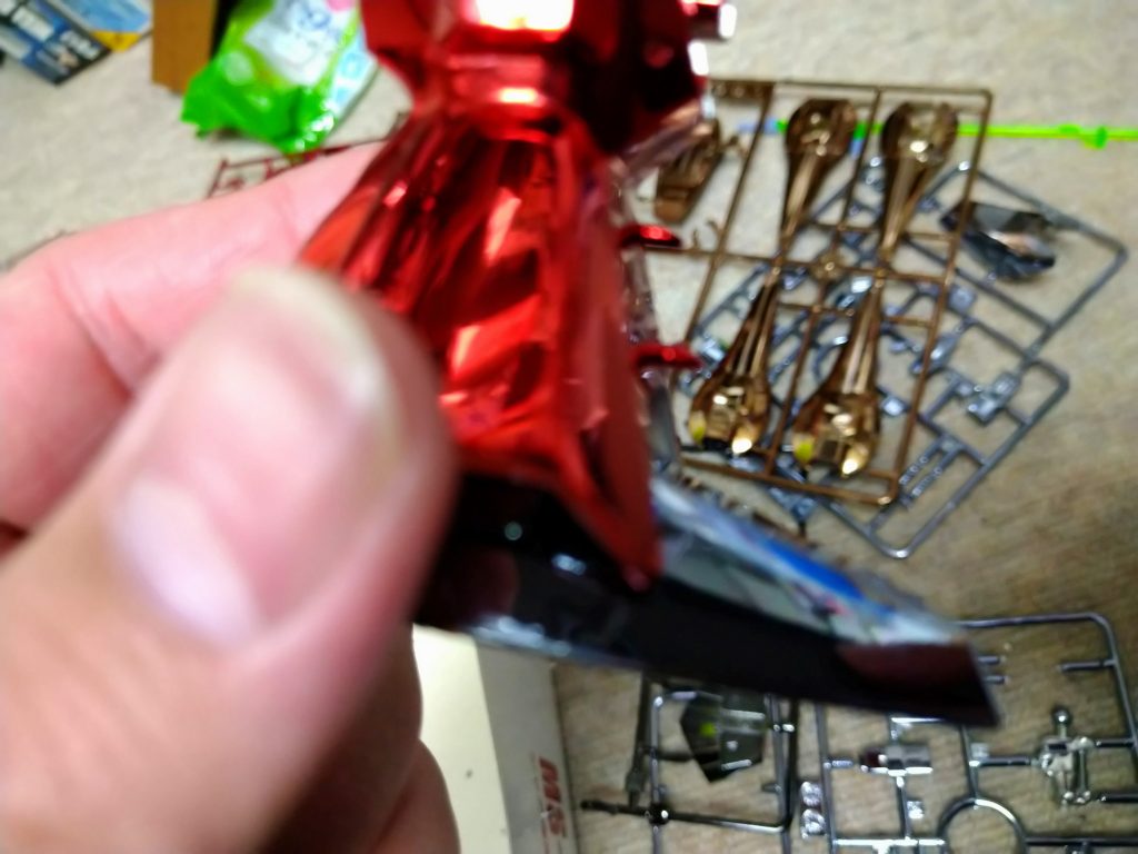 ピンは斜めにカット