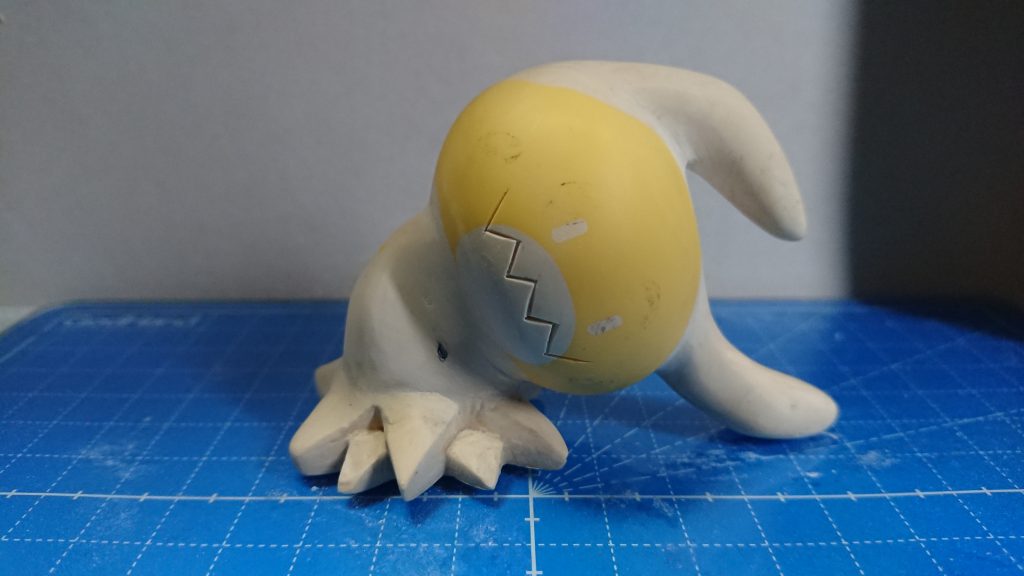 そして、さらにやすり作業。
あとは塗装なので、以降は完成写真です(*´∀`)♪