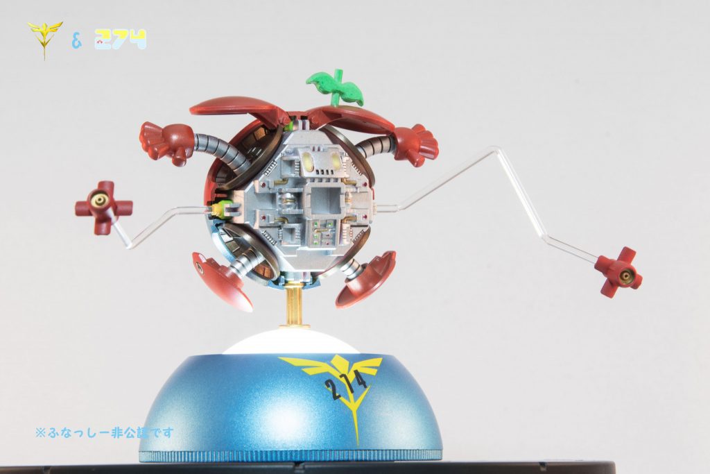 中身
ちょこっと塗装しました