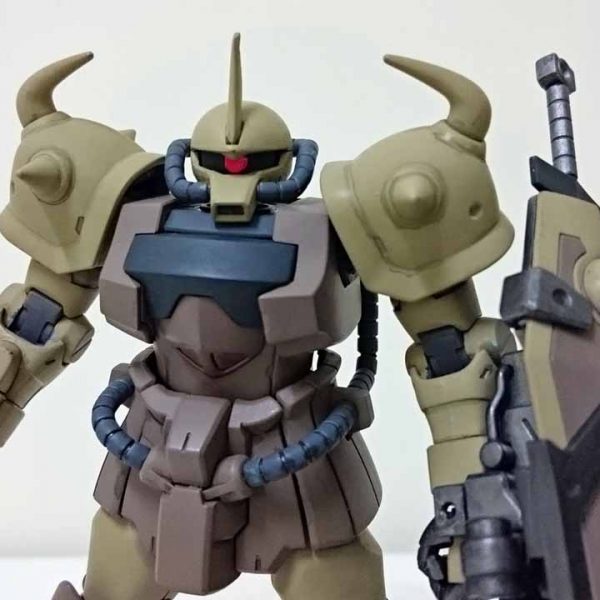 HGUC グフカスタム！　ジオン残党軍みたいな感じに…。