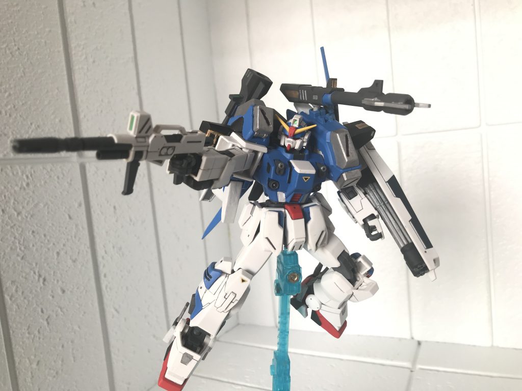 ビームライフル。今回は捻り少なめですね…