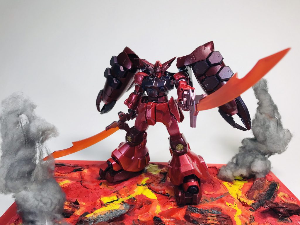 ガンダムGP-羅刹(鬼トランザムver.)–2枚目/制作者：ぶしはめん