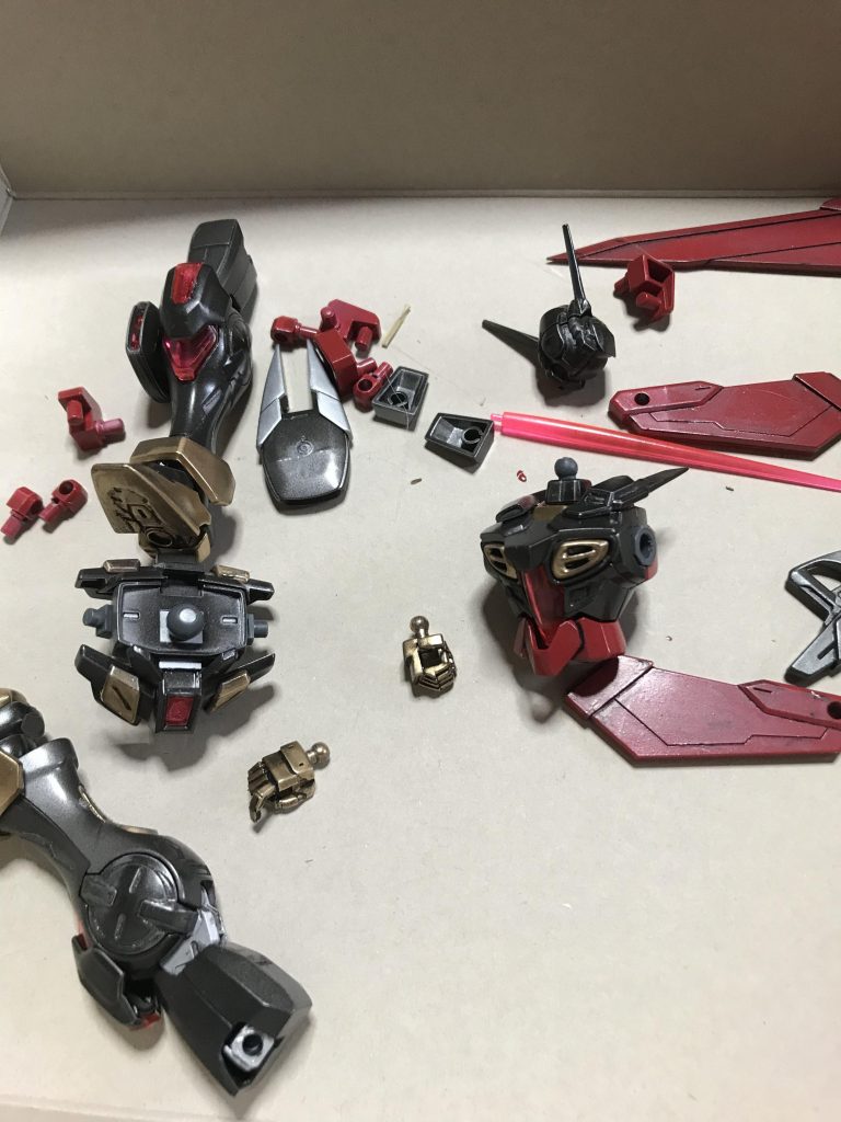 スミ入れ製作工程です。