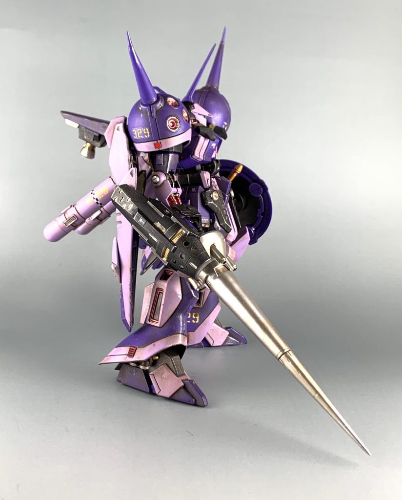 槍はコトブキヤのランスを改造して持たせています。