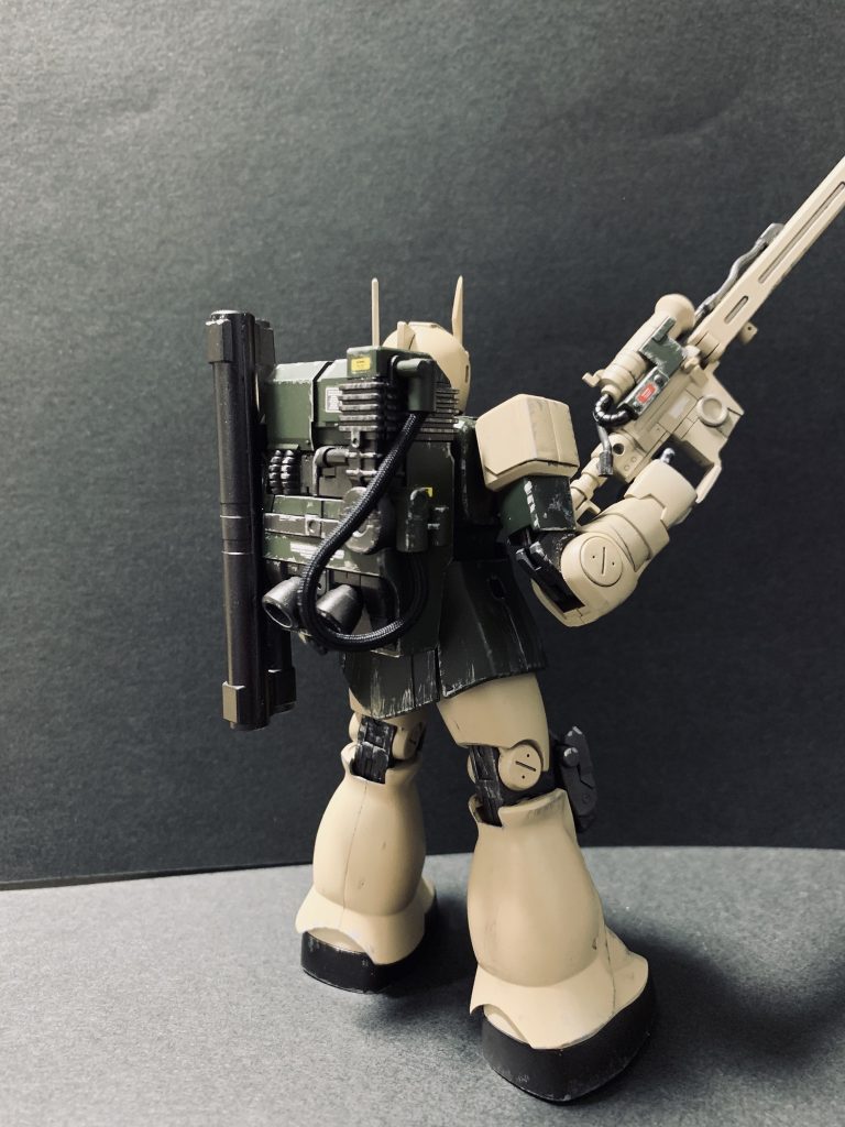 HGザクIスナイパー–4枚目/制作者：gucci@garo