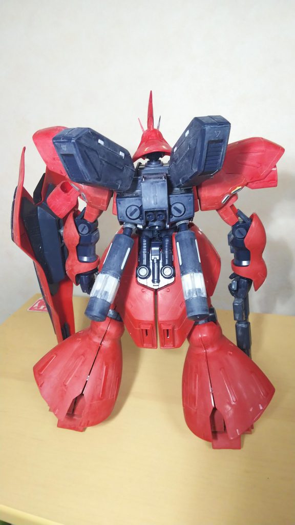 短く感じたプロペラントタンクを約1センチ延長しました