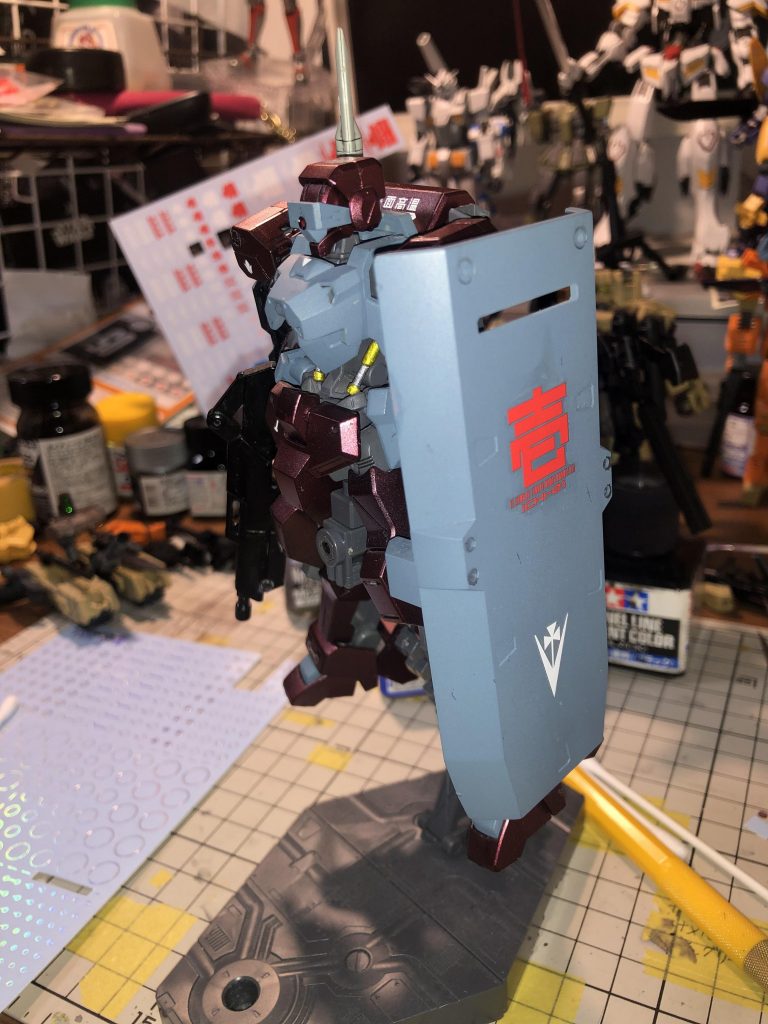 壱番隊機としてのナンバーを入れてみました