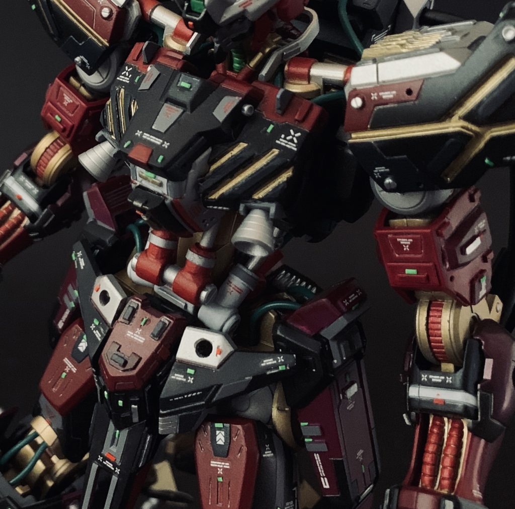 ガンダム　ヴィダール　「焔」–5枚目/制作者：春@輩Japan