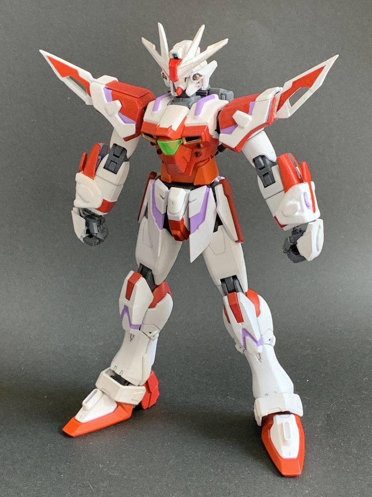 まずは素体から。
デザインはゲームのモデルを参考にしたため設定画やOPアニメーションのデザインとは多少異なります。