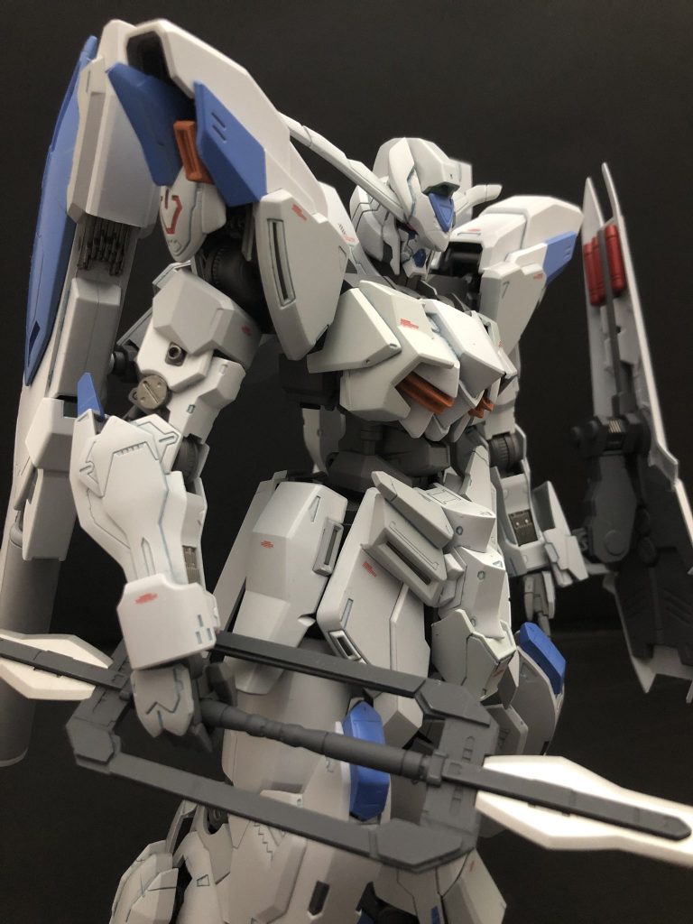 アップ
フェイスにはガンダムナドレを使用しました。