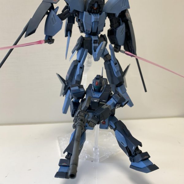 HGUCアンクシャ&HGUCネモ 洋上カラー