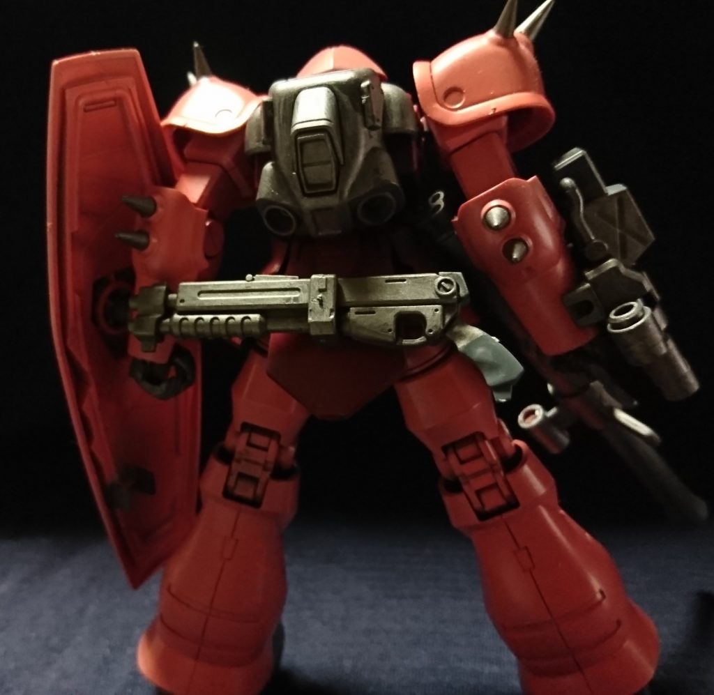 塗装のときにパックから動力パイプはずそうとしたら引っかかつて千切れてしまったのでパイプはなしで(; ･`д･´)