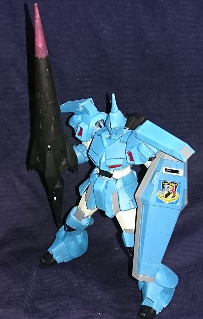 蒼き雷光　ユーマライトニング少尉用ギャンクリーガー–2枚目/制作者：アレス