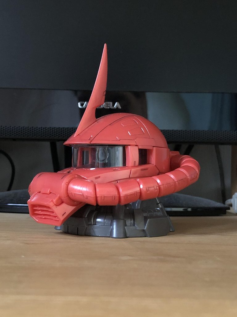 ノーマル状態のザクヘッド。