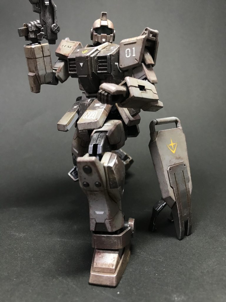 陸戦型ジム–3枚目/制作者：@gokurakusyugisy