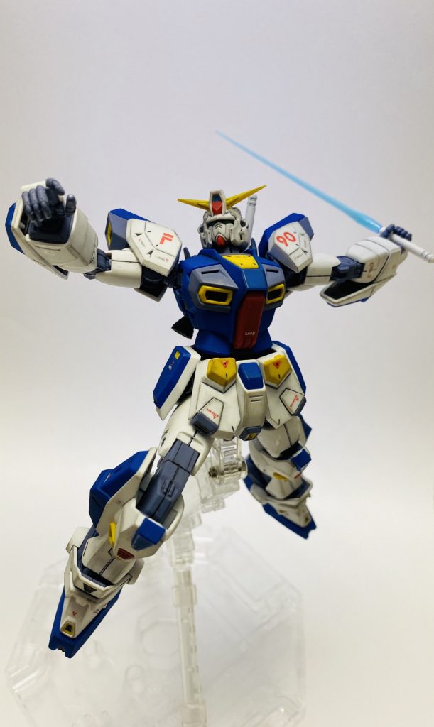 青いビームサーベルも良い！