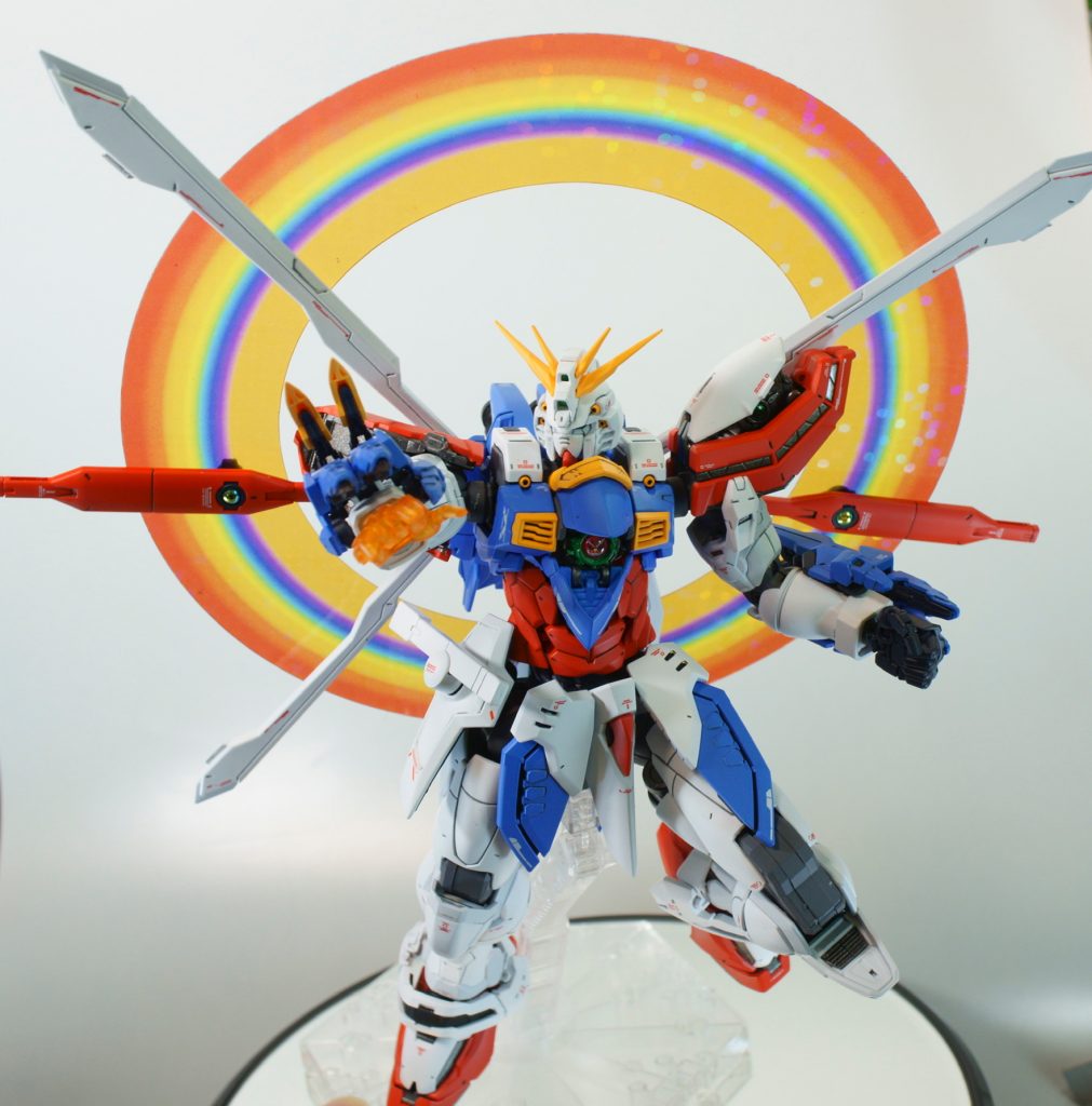 フィンガー！！

ということでカッコいいゴッドガンダムが出来て満足です。