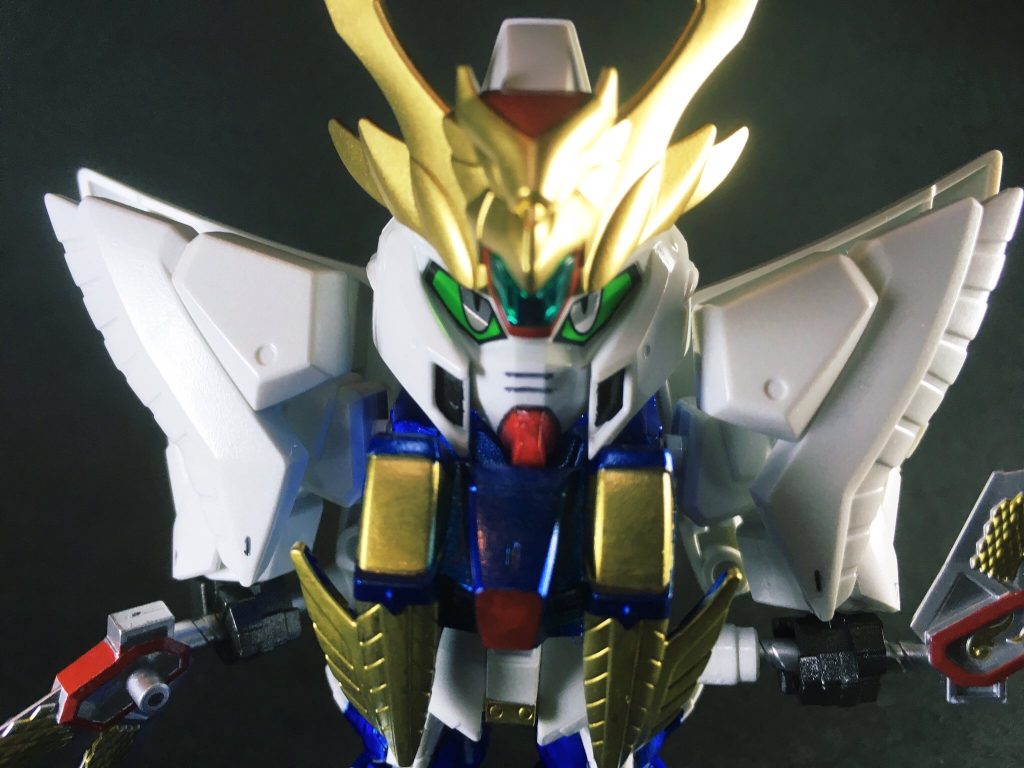 このたび『機動戦士ガンダム 閃光のハサウェイ』劇場版特報を記念して、製作させて頂きました。カラーリングを微変更し、司馬昭クスィーガンダムの元デザインよりも本家Ξガンダム寄りの色調を意識しました。