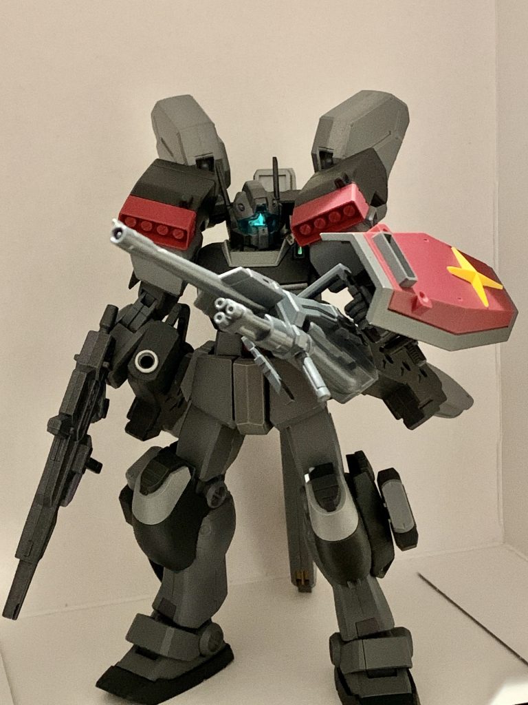 先に作った、ガンダムmk２改とネモアサルトと同じ小隊というイメージ。
