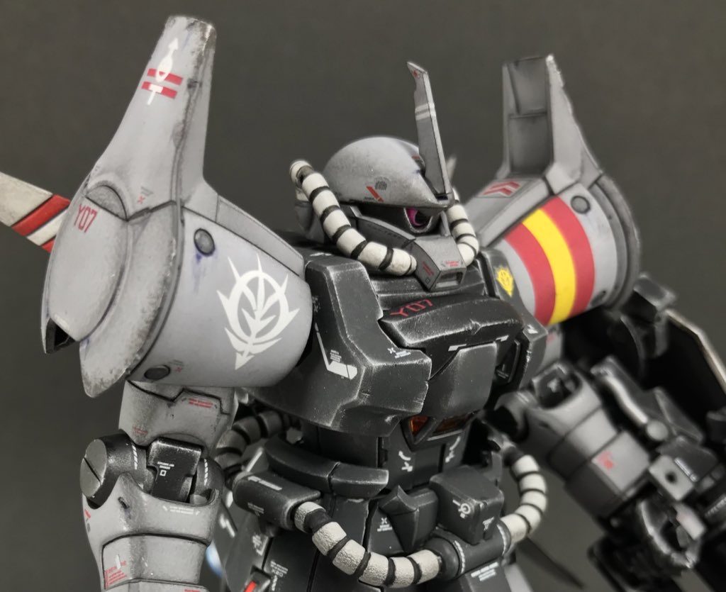 モノアイのLEDは塗装してます。