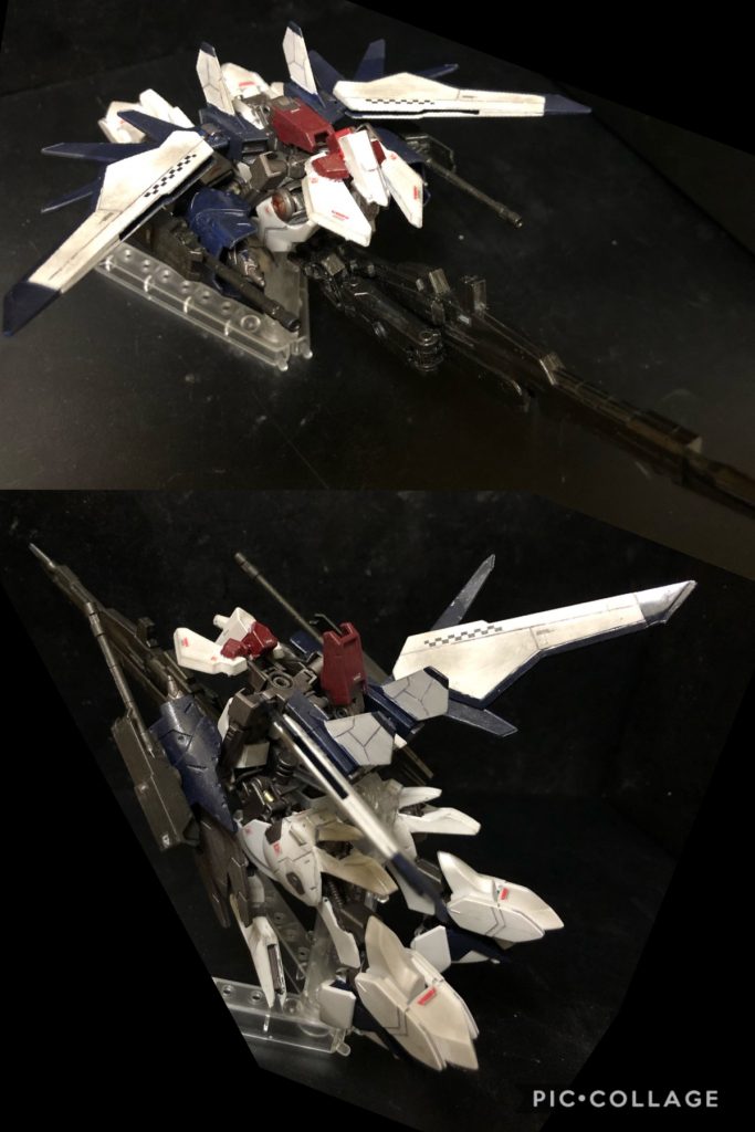 ・ガンダム セーレス・ペリオルβ機体の下半身が可変した爆撃機。いわゆるGボマー形態。エイハブ・リアクターを持たない為、バッテリーで稼動する。故に長時間の運営は不可。α機と比較して運動性能では劣るが、各種銃器を装備している為、攻撃力は高い。この形態では上部にコクピットを確認出来る。