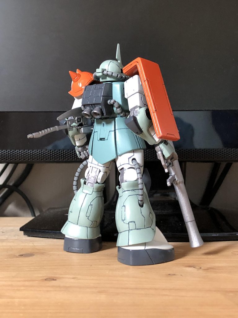 背面。
MSは、この角度が一番すき。