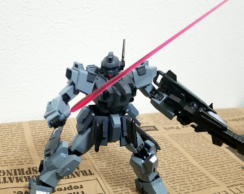 ビームサーベル
RXタイプに装備されていた標準的なビームサーベル