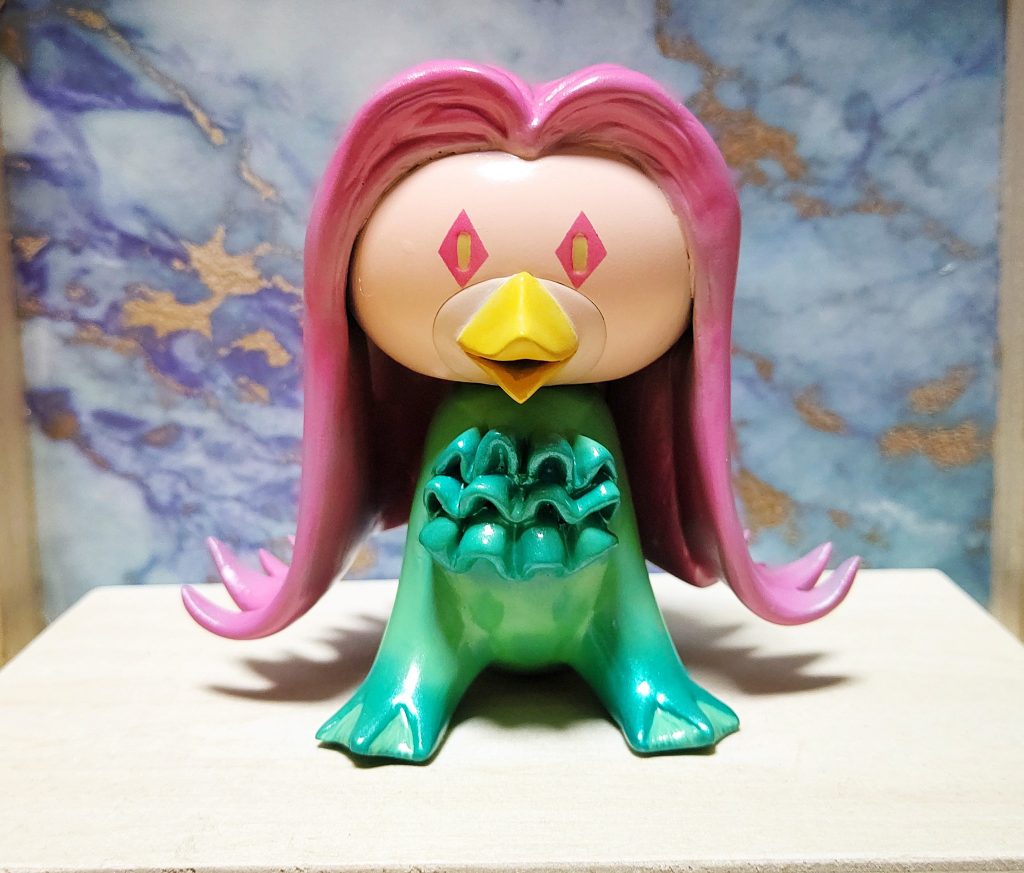 正面。ガッツ星人にも似た姿よ…(゚ω゚;)