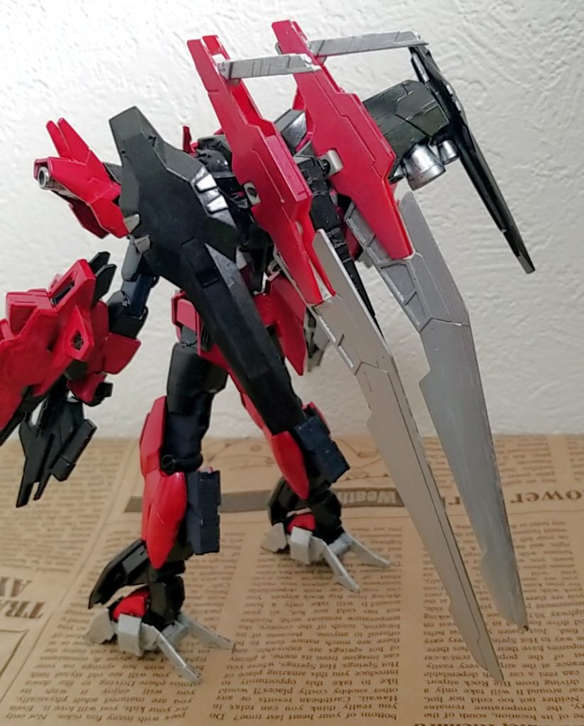 ブースターにバーニアを増加
機動力を上げた